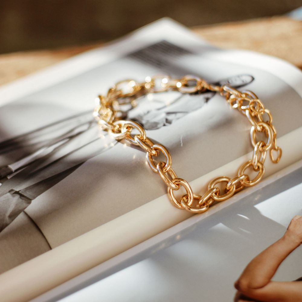 14k Gold Link Chain Bracelets Manufacturer